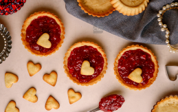 Strawberry jam tart Recipe